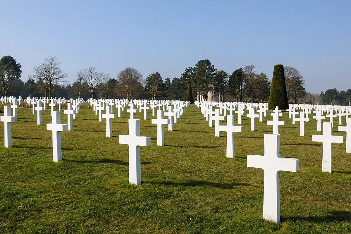 Normandy American Cemetery, Colleville-sur-Mer, Normandy