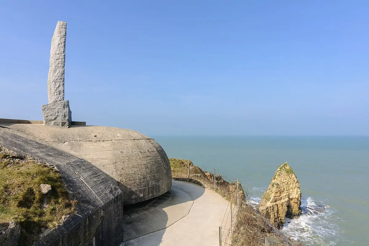 Omaha Beach and Pointe du Hoc, Normandy